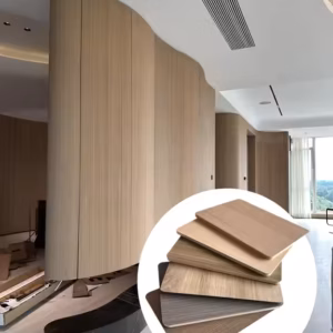 Eco-Friendly Wood Texture Carbon