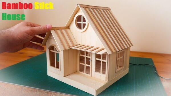 Handmade Bamboo Model House