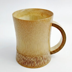 Handmade Bamboo Mug - Natural Eco-Friendly Cup