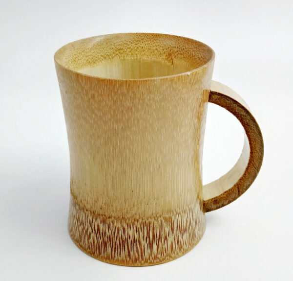 Handmade Bamboo Mug - Natural Eco-Friendly Cup