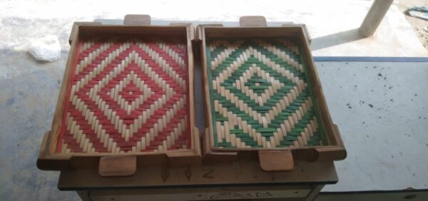 Handicraft Bamboo Serving Tray
