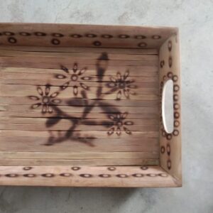 Bamboo serving tray