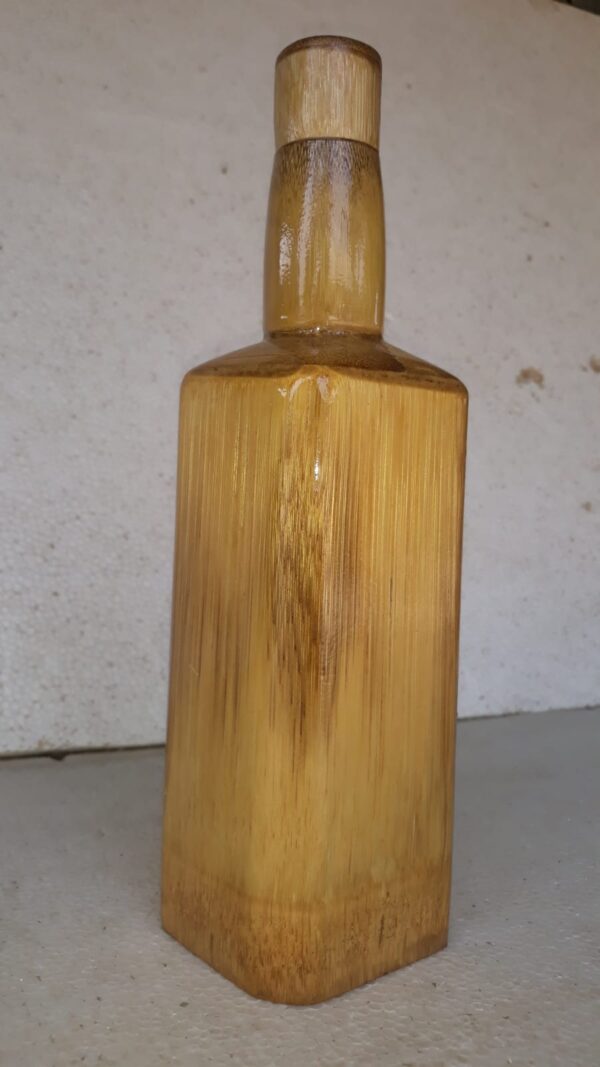 Bamboo Water Bottle – Handmade Eco-Friendly Bottle