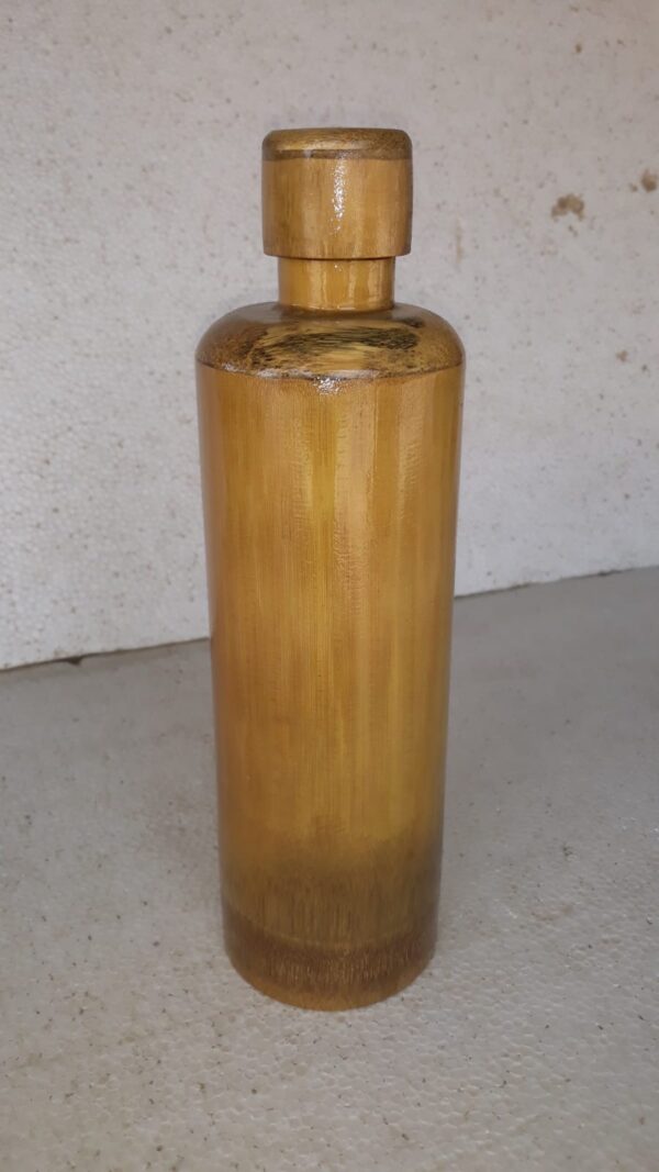 Bamboo Water Bottle – 100% Natural, Premium & Reusable - Image 3