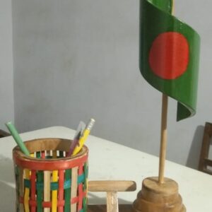 Bamboo Pen Holder