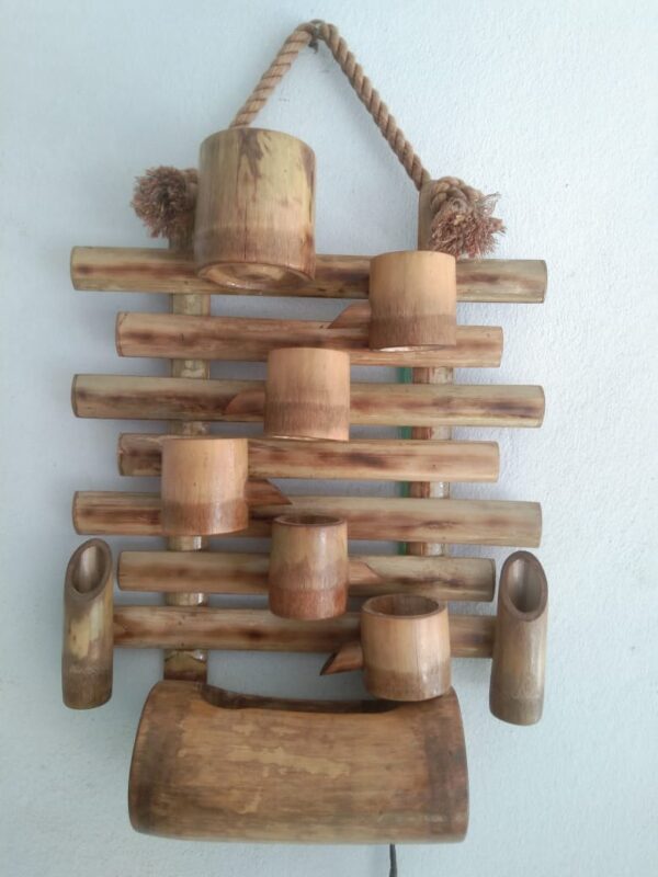handmade bamboo water fountain