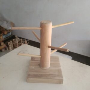 wooden bangle stand