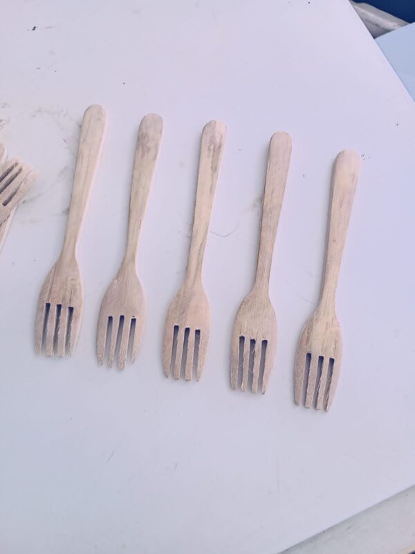 Bamboo tea spoons