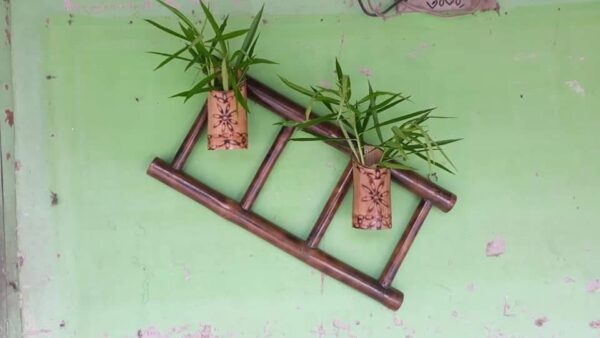 Best Handmade bamboo flower stand - Image 4