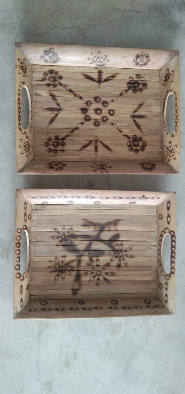 bamboo serving trays