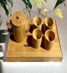 bamboo tea set