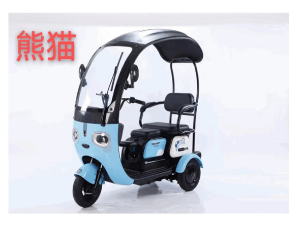 Covered Electric Tricycle
